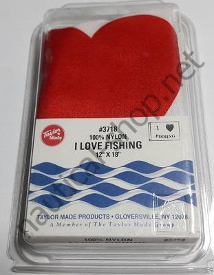 Флаг рыбацкий "I LOVE BOATING" 30х45 см, в упаковке, 3718