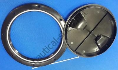 Инспекционный люк для лодки, катера черного цвета, 260 мм, 20.207.20