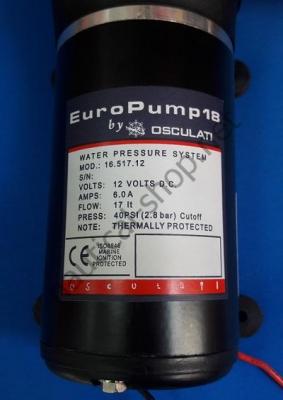 Помпа автоматическая самовсасывающая Europump 18, характеристики, Osculati 16.517.12