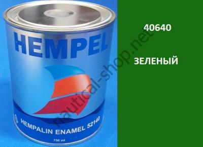 Краска алкидная Hempalin Enamel зеленый (0,75 л), 40640