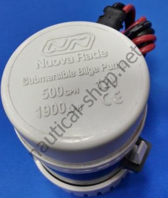 Помпа трюмная 500 GPH (34 л/мин) вид сверху, 30670 Lalizas