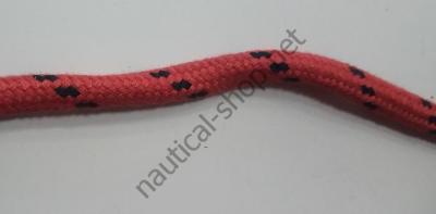 Шкотовый трос Mattbraid, 8 мм, красного цвета, Osculati 06.437.08RO
