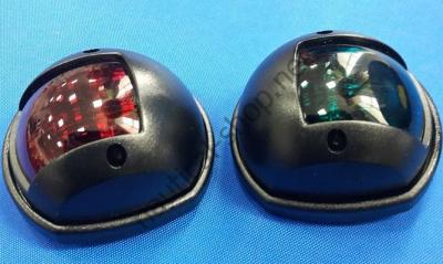 Навигационные огни Compact Sphera вертикального крепления, черный цвет, 11.408.01/02