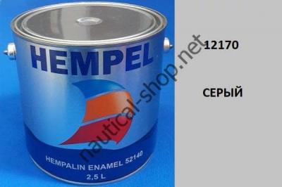 Краска алкидная Hempel, Hempalin Enamel серая (2,5 л), 12170