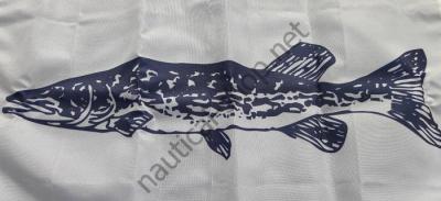 Флаг рыбака, рыбацкий "ЩУКА" 30х45 см на лодку, катер, яхту, 4518 Taylor Made (США)