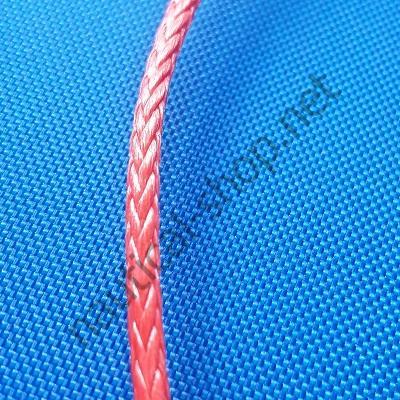 Плетеный трос без оболочки Marlow из материала Dyneema SK78, 12 прядей с упрочняющим покрытием Armourcoat