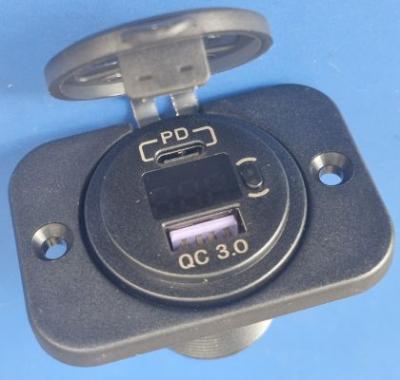 Врезное гнездо USB с двумя выходами, 3,4 А, 14.516.01 Osculati