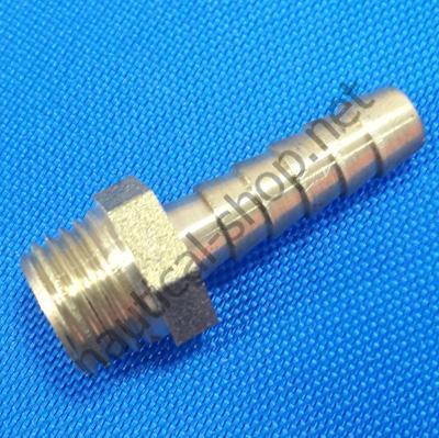 Штуцер латунный с внешней резьбой 1/4", 17.198.01 Osculati