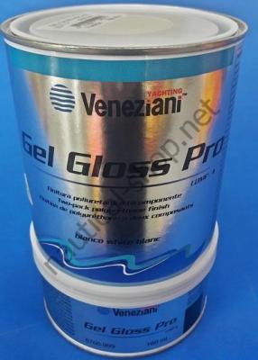 Краска двухкомпонентная полиуретановая Gel Gloss Pro, 0.75 л, темно-синий, 65.008.00BA, Veneziani Yachting