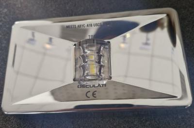 Огонь кормовой светодиодный Mouse Stern Led, 79 мм, 11.036.21, Osculati (Италия)