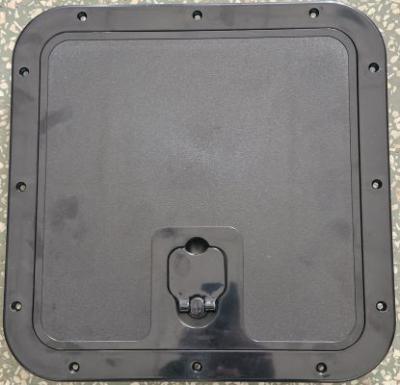 Инспекционный люк FLUSH черный, 520х465 мм, 20.294.50 Osculati